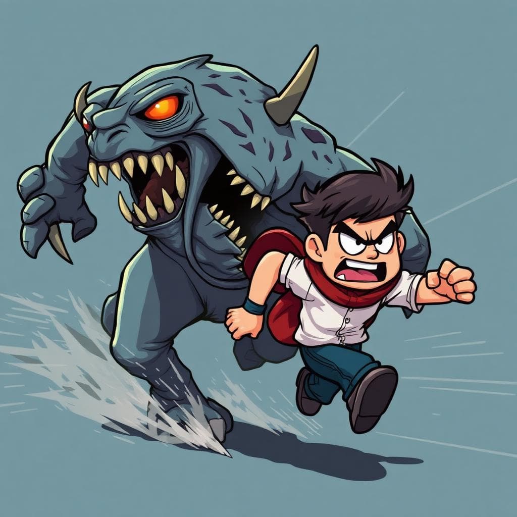 Chasing Enemy