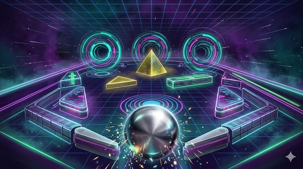 Neon Drop Pinball