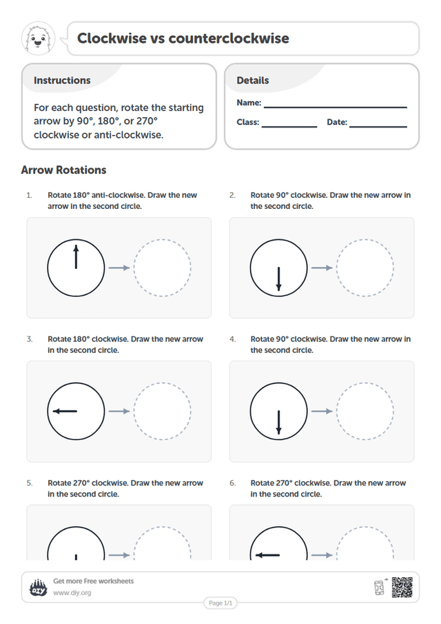 Clockwise vs counterclockwise page 1