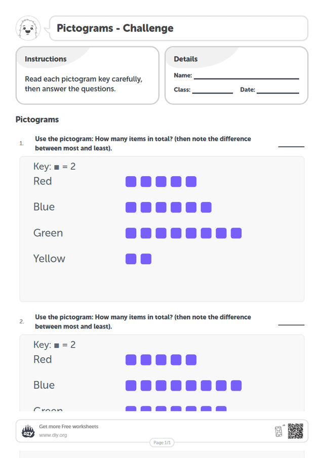 Pictograms page 1