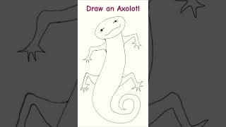 How to Draw an Axolotl (Cute & Easy!)