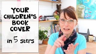 HOW TO MAKE A PICTURE BOOK COVER | your children's book cover in 5 steps