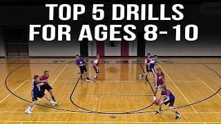 5 Best Basketball Drills For Ages 8-10 | Fun Basketball Drills For Kids