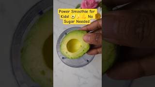 Healthy Brain Boost Smoothie for Kids🥑🍌 | Avocado Banana Smoothie with Dry Fruits-So Creamy #shorts