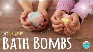 How to Make DIY Bath Bombs | Easy Recipe! Kids Safe & Organic