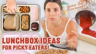 Back to School Healthy Snack Meal Prep | Recipes for Picky Eaters