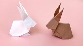 Easy Origami Rabbit 🐇 | Step by Step Paper Bunny Tutorial for Beginners #diy #craft #usa #uk