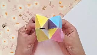 Origami Salt Shaker - Fun and Easy Paper Folding Tutorial!