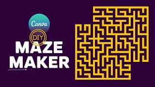 DIY: How to Make a Fun Maze Game for Kids in Canva - Quick & Easy!