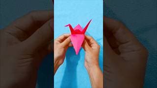 Easy Paper Crane in 60 Seconds | Origami for Beginner