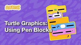 Turtle Graphics: Using Pen Blocks in Scratch | Tutorial