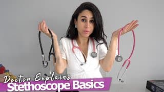 Stethoscope Basics | How To USE, HOLD, CLEAN and STORE Plus More tips 🩺