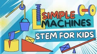 Simple Machines STEM Song for Kids | Wedge, Lever, Wheel & Axle, Inclined Plane, Pulley and Screws