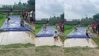 DIY Slip 'n Slide Fun in the Village!