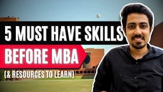 5 Must have Skills before MBA + Resources and Courses to learn