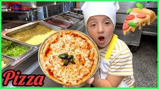 Let’s Make Pizza for Kids 🍕 The Ultimate Pizza Making Experience 🧑‍🍳 Kids Cooking