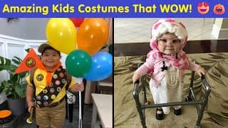 🎃 Amazing Kids' Halloween Costume Ideas That Worked Like Magic! 🧙♀️ | Happy And Fun