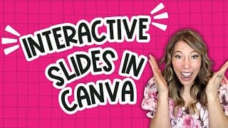 How to Create Interactive Drag-and-Drop Slides in Canva | Engaging Presentations for Teachers