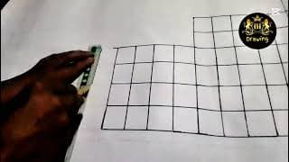 How to draw a periodic table drawing | Periodic table of electrons | B I Drawing