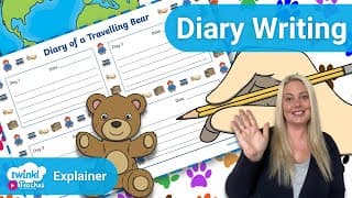 Teach Children How to Write a Diary Entry