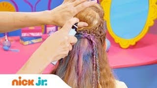 How to Make a Rock Star Hairdo Tutorial 👩🎤 | Sunny Day's Style Files | Nick Jr.