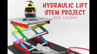 Hydraulic Lift STEM Project and Exploring Pascal's Law
