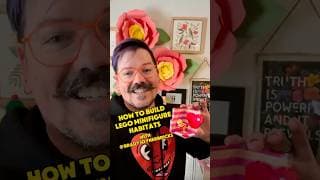 How To Build LEGO Minifigure Habitats! #legotutorial