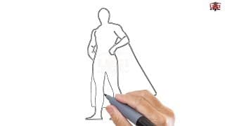 How to Draw a Superhero Easy Step By Step Drawing Tutorials for Kids - UCIDraw