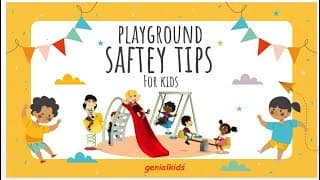Safety rules in the Playground | Safety rules for kids | Safety in the playground | children