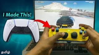 How to make Wireless Game controller joystick using ESP32 | Works on both Android and PC
