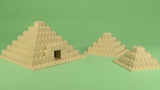 LEGO Pyramid 001 Building Instructions - Basic MOC "How To"