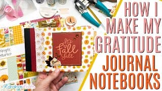 How I Make my Gratitude Journals, DIY Altered Composition Book TUTORIAL, How to Make a Journal