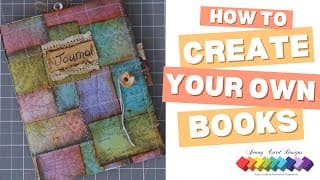 📖✨ Easy Handmade Bookmaking Tutorial - 3-Hole Pamphlet Stitch! ✨📖