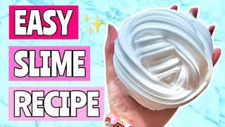 HOW TO MAKE SLIME! 💦 *EASY Slime Tutorial* With Ingredients at Home! ✨ Updated 2025
