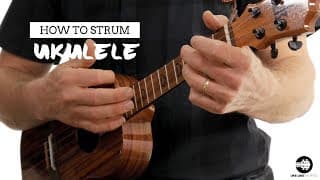 How To Strum The Ukulele - Beginner Uke Like The Pros Tutorial