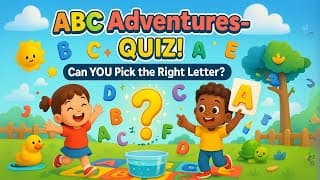 ABC Alphabet Quiz for Kids! Fun Learning Game with Letters & Sounds | Giggle Thinkers