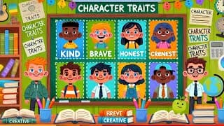🎭 Character Traits | Learn About Characters | Fun Learning for Kids