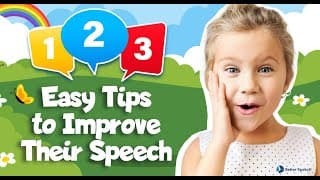 3 Tips to Improve Your Child's Speech Speech Therapist Reveals What Works
