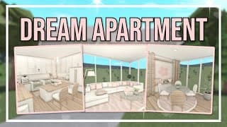 Building My Dream Apartment in Bloxburg + Layout (Roblox)
