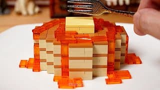 Lego Pancake / Stop Motion Cooking & ASMR