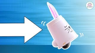 Hopping Paper Cup Bunnies | Cute Jumping Bunny Craft (2 Ways!)