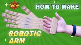 AMAZING INVENTION! How to Make a Robotic Arm - Tutorial