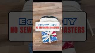 Easy DIY Fabric Coasters Anyone Can Make At Home!