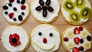 Cooking with Kids: How to Make Sugar Cookie Pizzas from Scratch - Weelicious