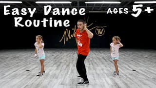 Easy Kids Dance Tutorial AGES 5+) | MihranTV
