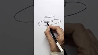 Learn to Draw a Hat in 5 Minutes! 🎨✏️ (Beginner-Friendly)