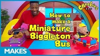 CBeebies | How to Make a Miniature Biggleton Bus