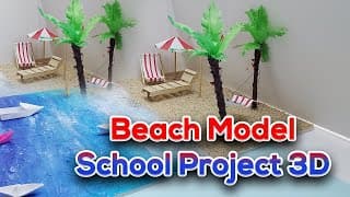 Beach Craft | School Project | Beach 3D model