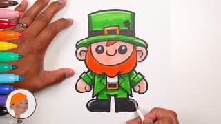 How to Draw a Leprechaun for St. Patrick's Day