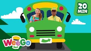 Learn Letters, Numbers and Colors - Weego’s Field Trip - Pretend Play & Educational Videos for Kids